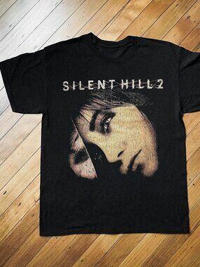 Silent Hill 2 Black Cotton T-Shirt